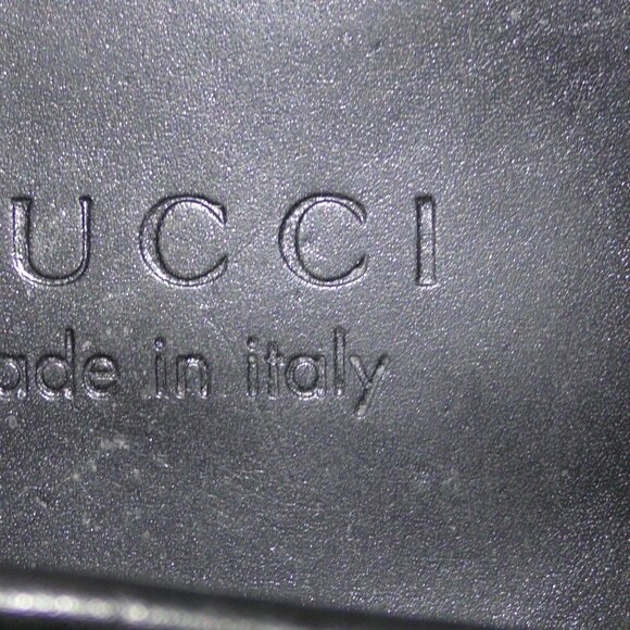 Vintage Gucci 90s Men\'s Loafers Gold Black Leather Horsebit New in Box 11-D